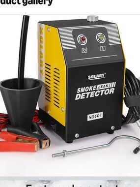 Solary SD301 Smoke Leak Detector – Yellow/Black